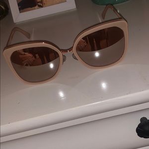 Pink and gold sunglasses!